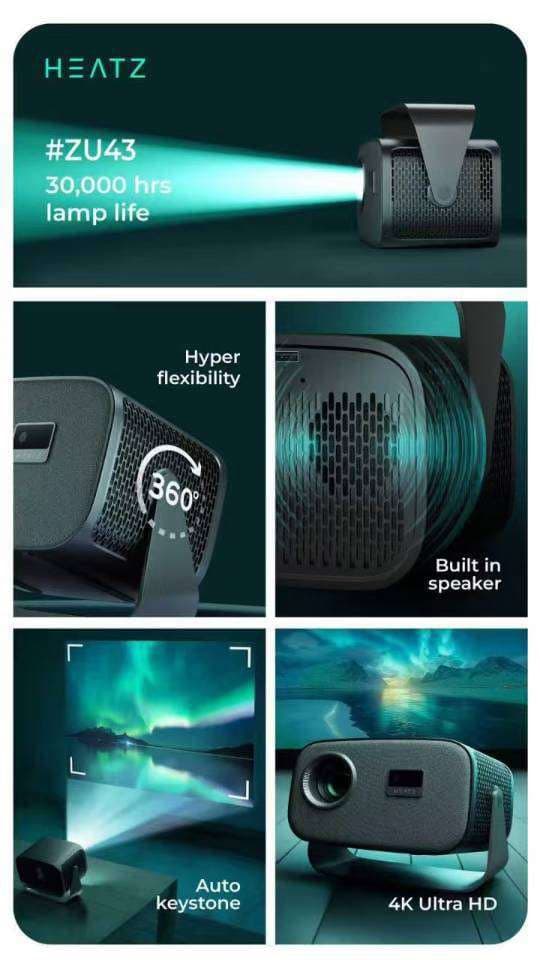 HEATZ ZU43 Projector
